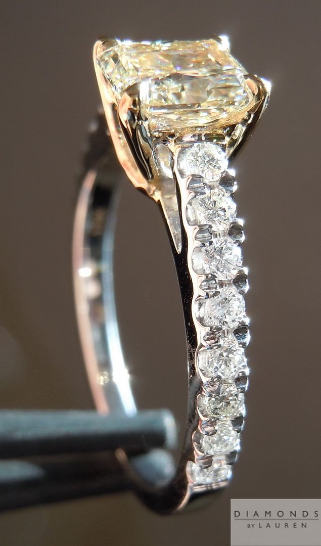 canary diamond ring