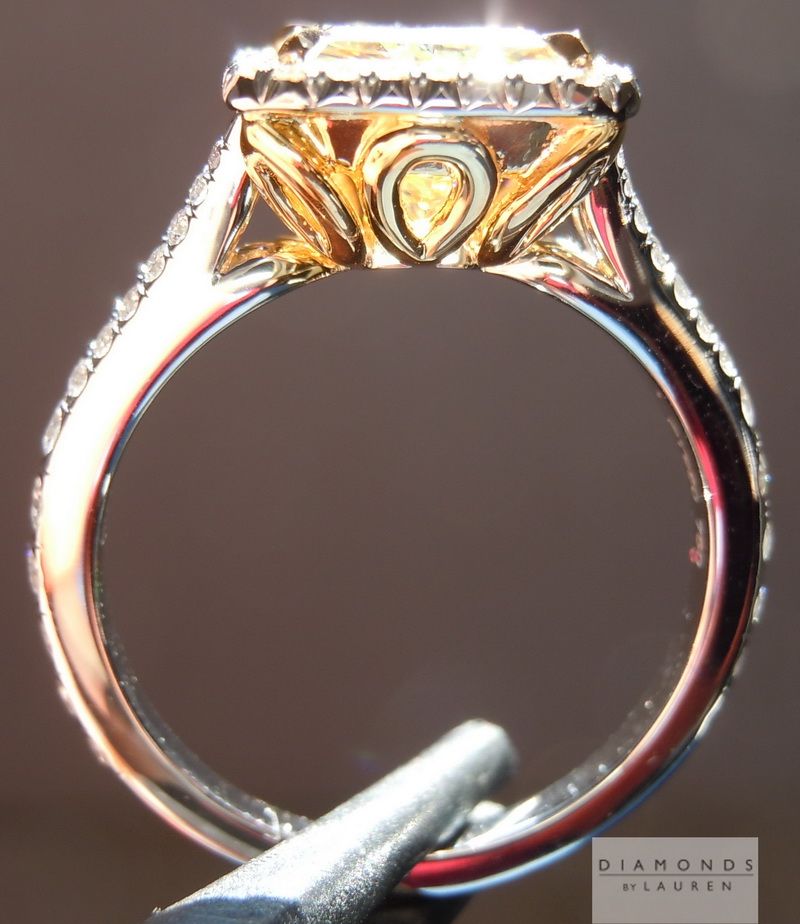 yellow diamond ring