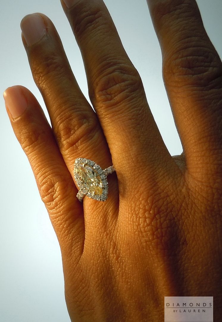 yellow diamond ring