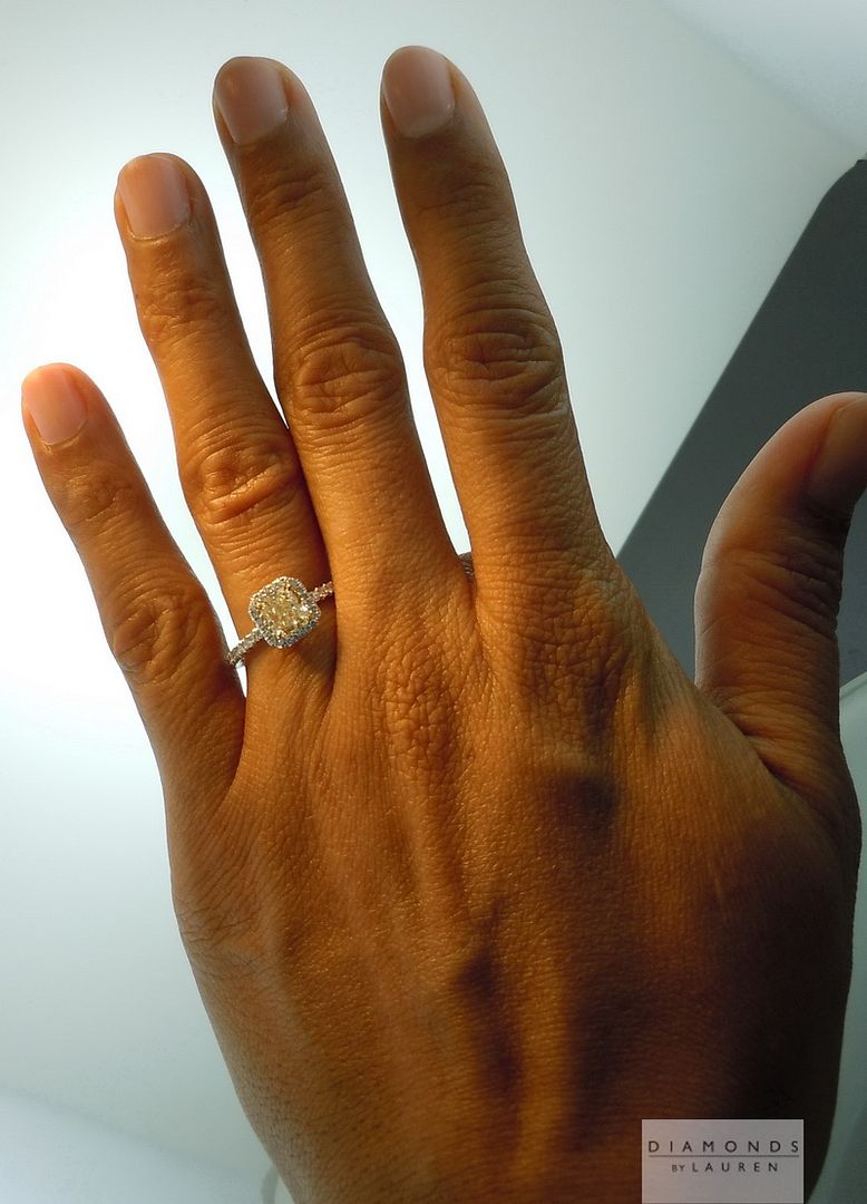 hand made diamond ring