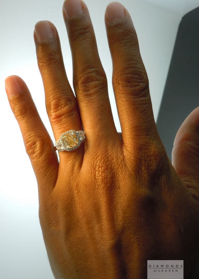 diamond halo ring