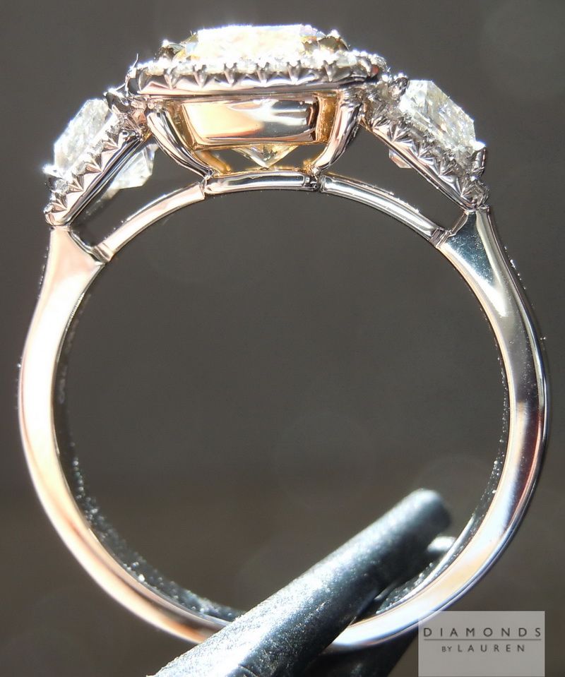 yellow diamond ring