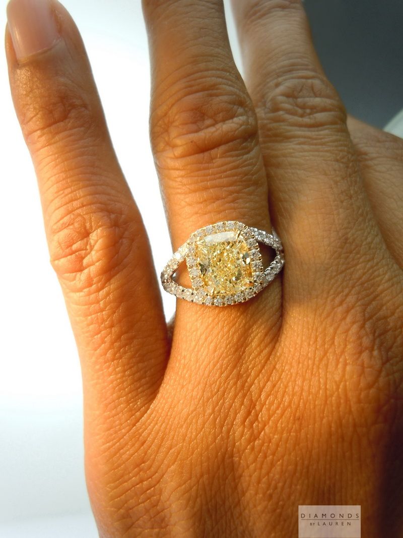 split shank diamond ring