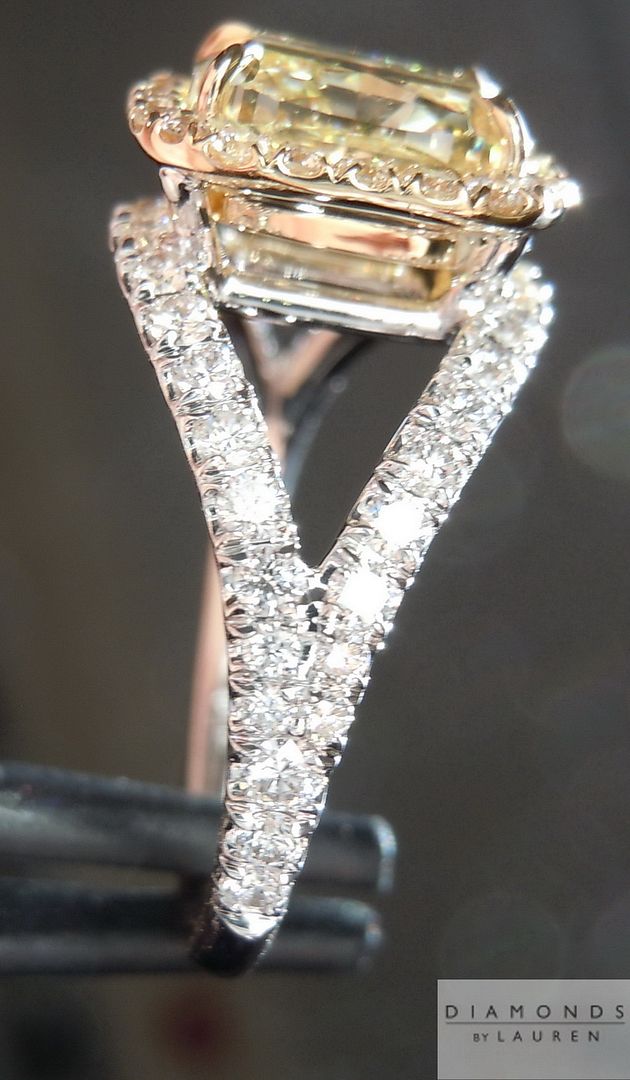 split shank diamond ring