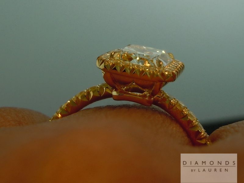 diamond halo ring