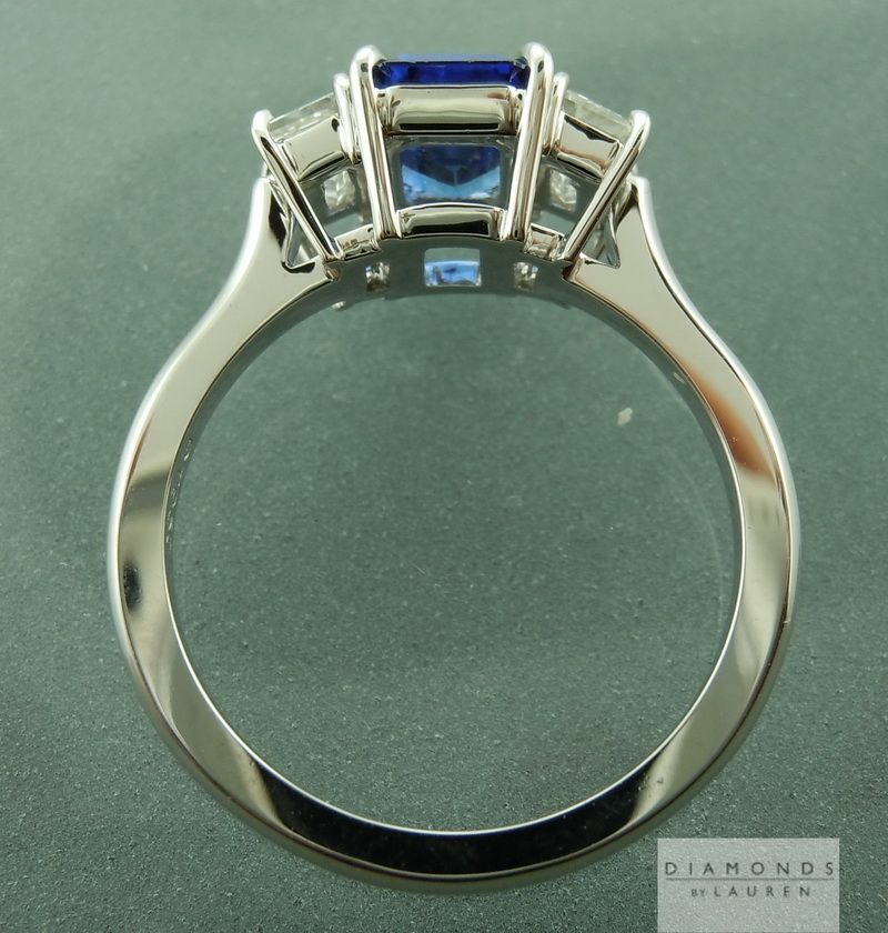 natural blue sapphire ring