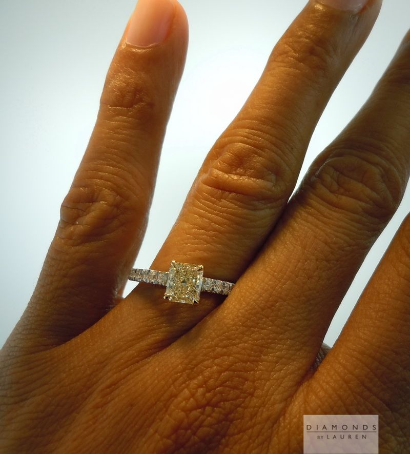 yellow diamond ring