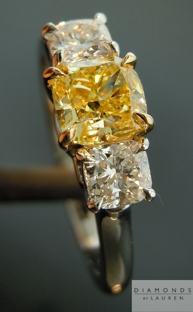 yellow diamond ring