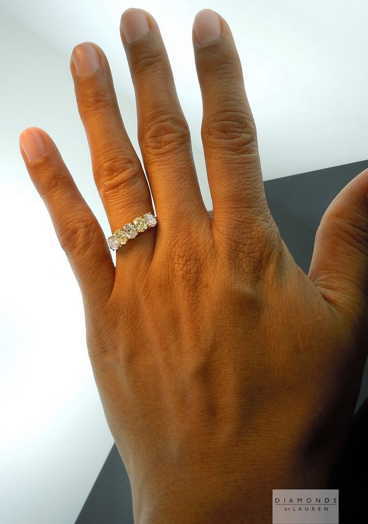 hand forged diamond ring