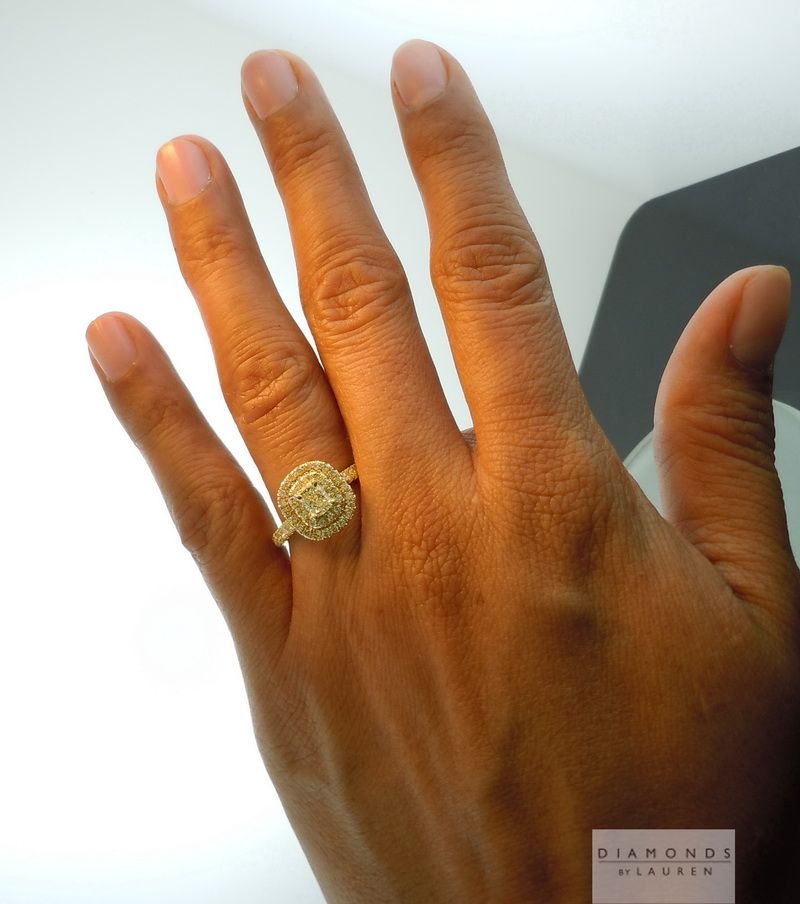 diamond halo ring