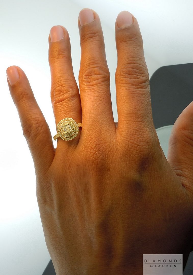 yellow diamond ring