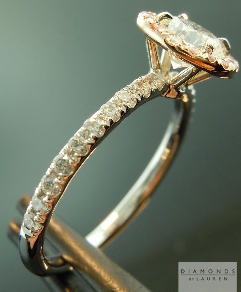 pink diamond ring