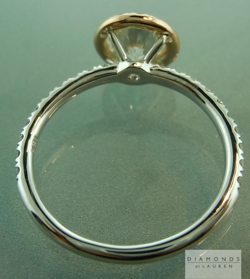 diamond halo ring