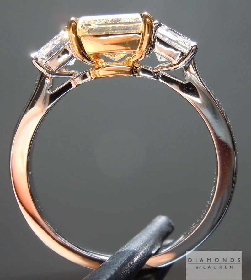 yellow diamond ring