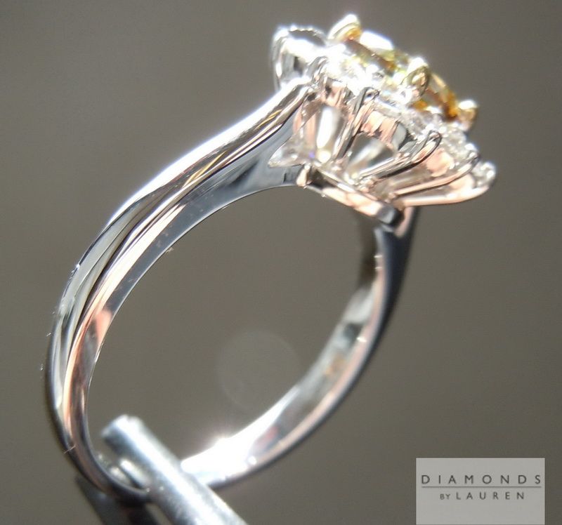 colorless diamond ring