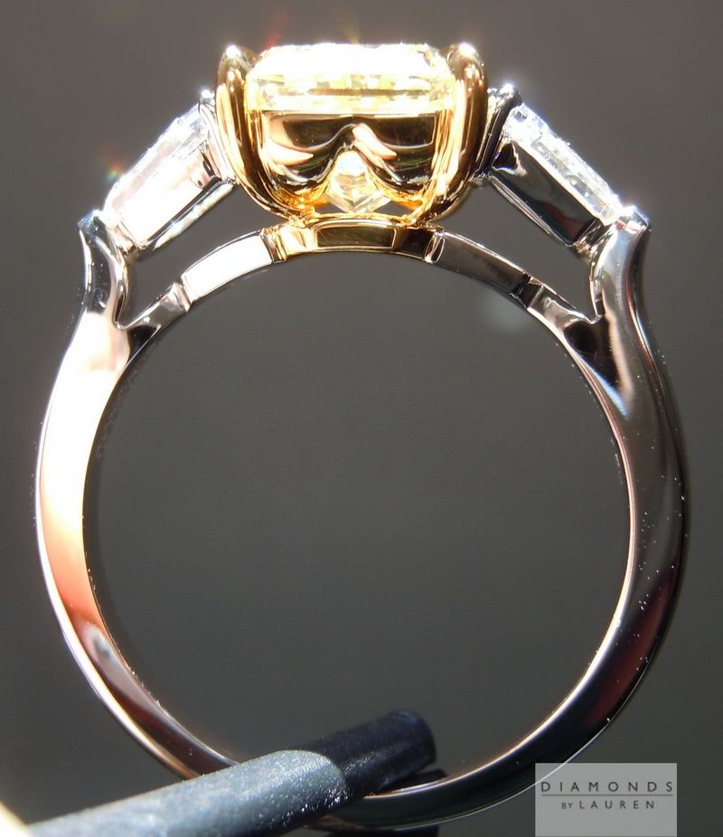 three stone diamond ring