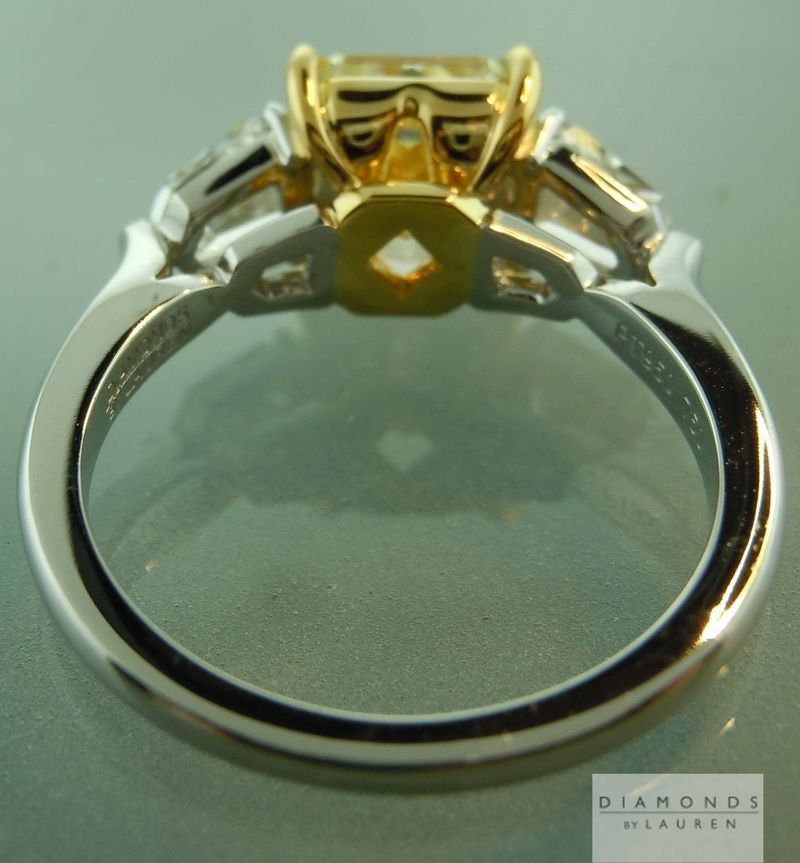 yellow diamond ring