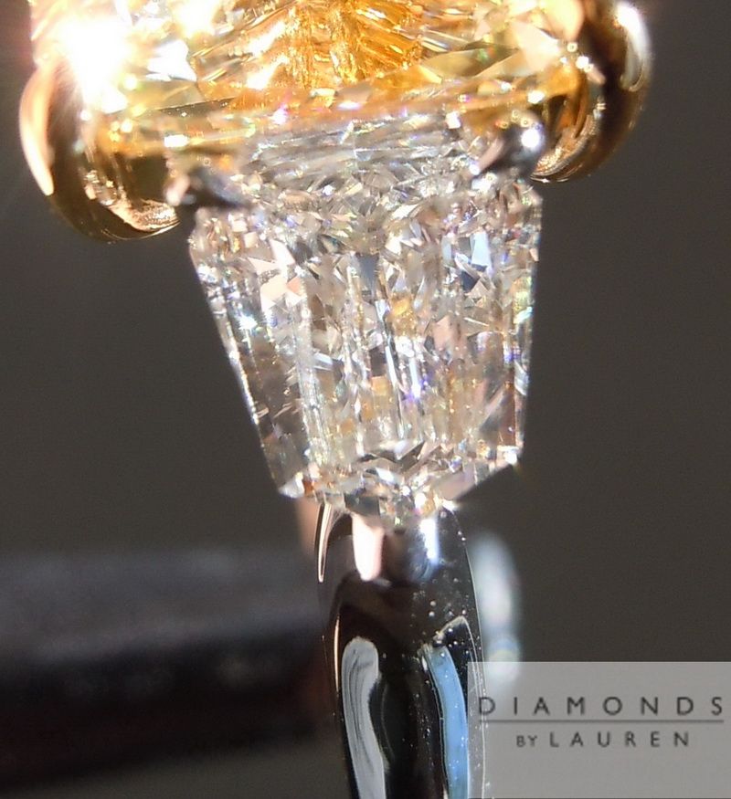 colorless diamond ring