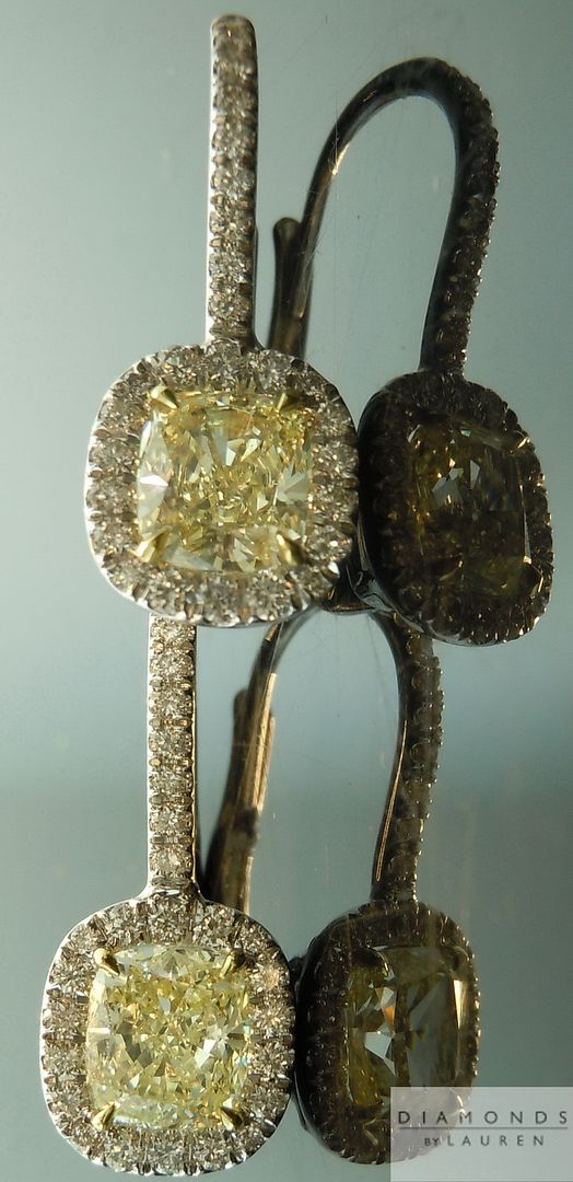 diamond dangle earrings