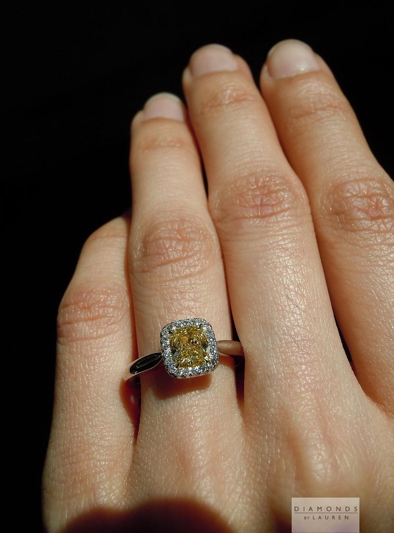 canary yellow ring