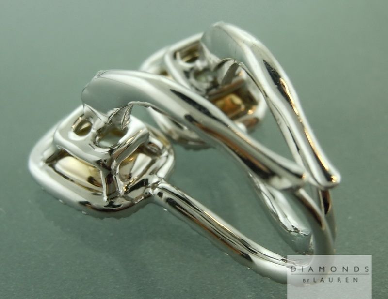 diamond dangle earrings