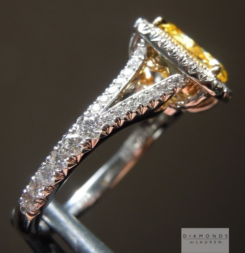 yellow diamond ring