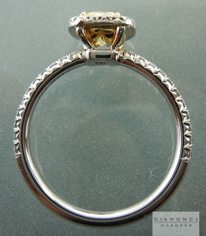 yellow diamond ring