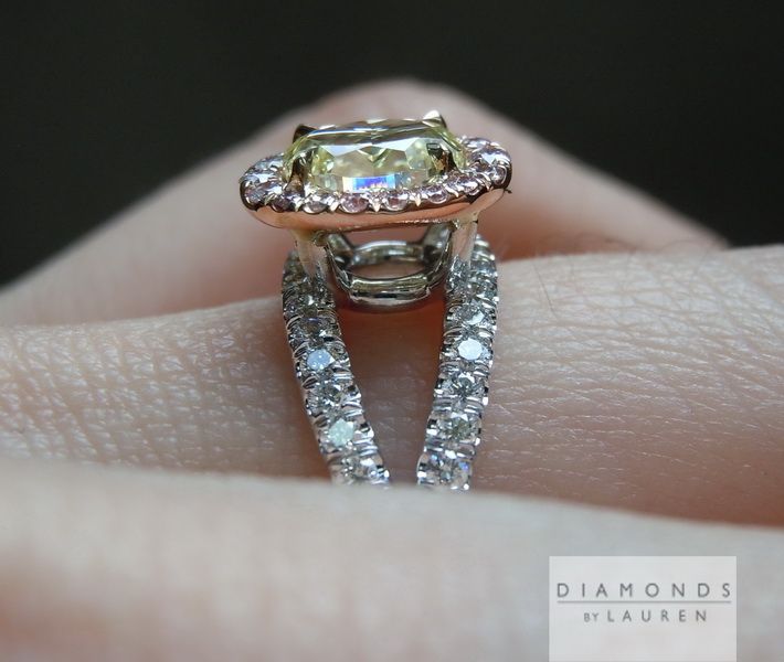yellow diamond ring