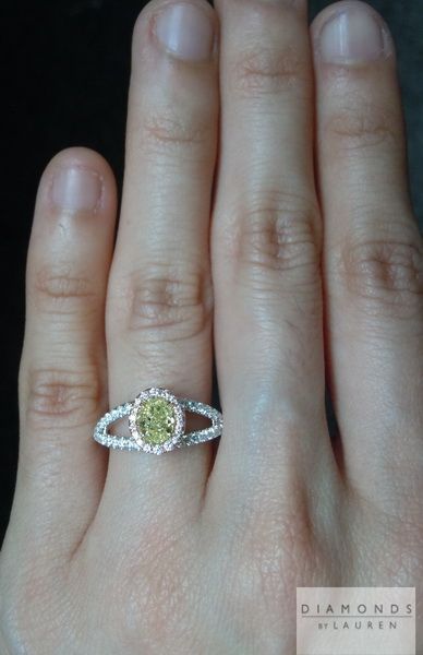 yellow diamond ring