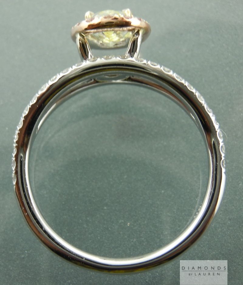 diamond halo ring