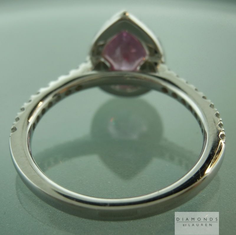 pink sapphire ring