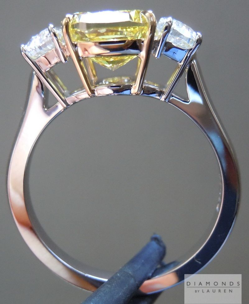 canary diamond ring