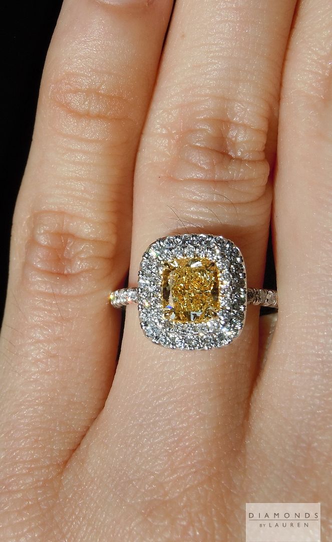 natural light yellow diamond
