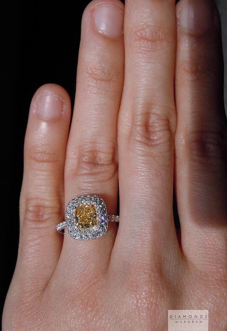 natural light yellow diamond