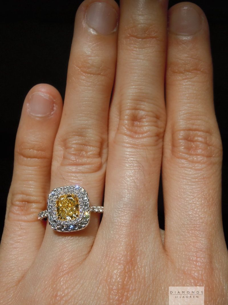 natural light yellow diamond