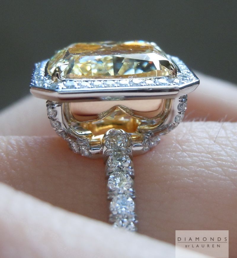 yellow diamond ring