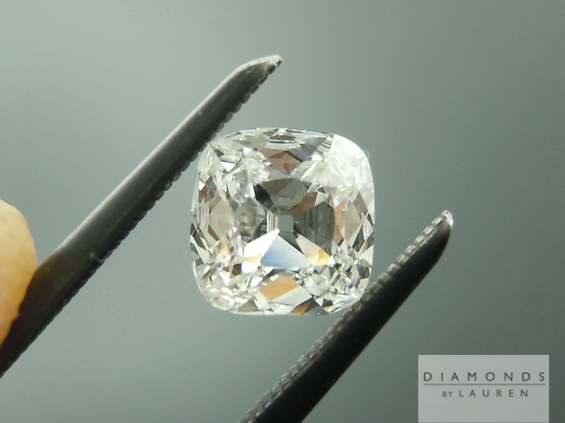 colorless old mine brilliant diamond