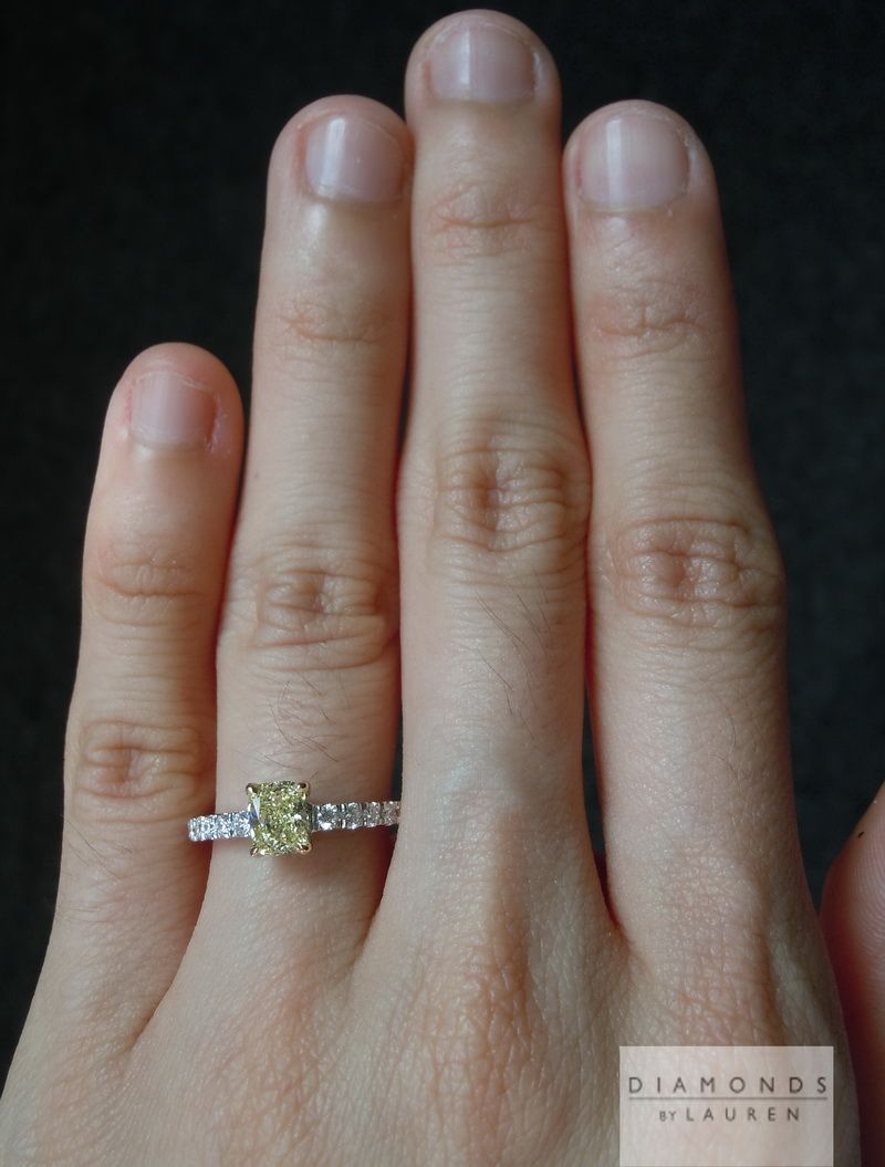 yellow diamond ring