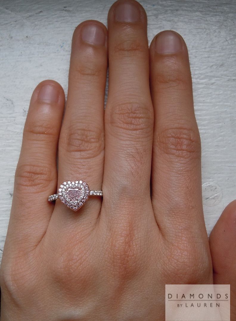 pink diamond ring