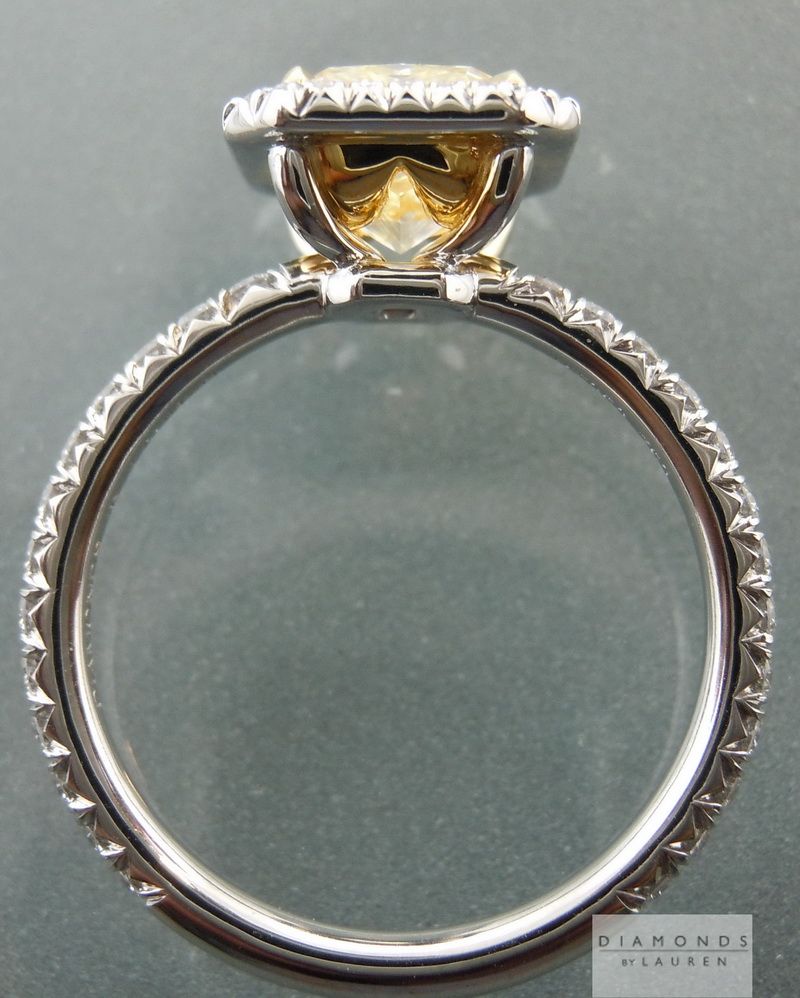 hand forged diamond ring