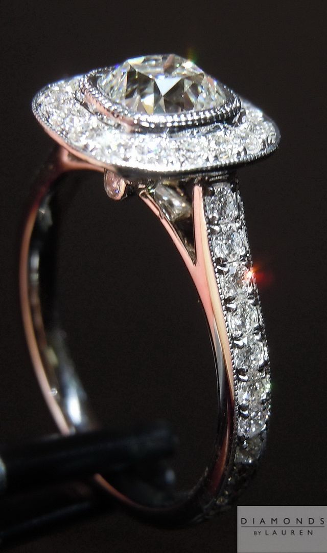 colorless diamond ring