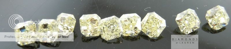 yellow diamond parcel diamond