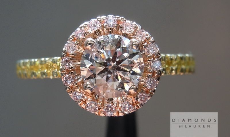 diamond halo semi mount