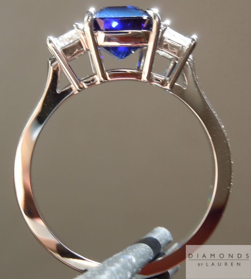 blue sapphire ring