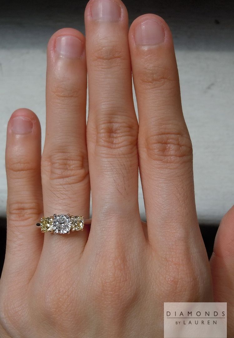 yellow diamond ring