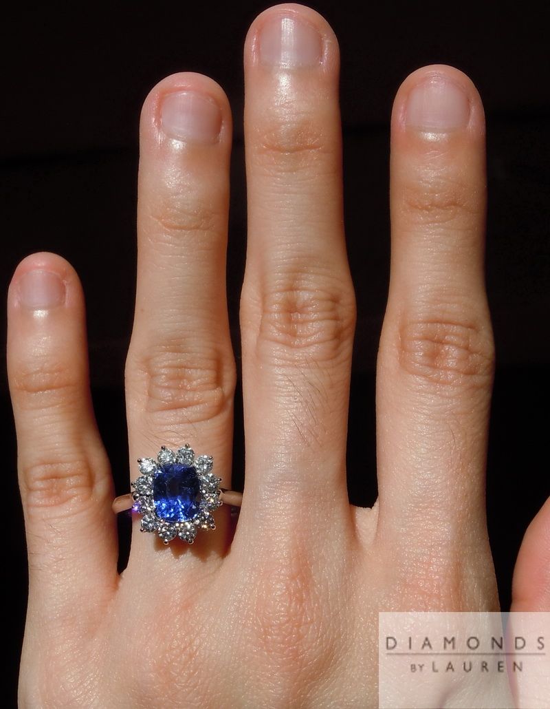 blue sapphire ring