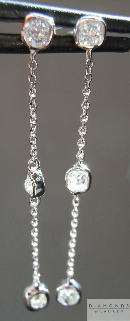 old mine brilliant diamond earrings