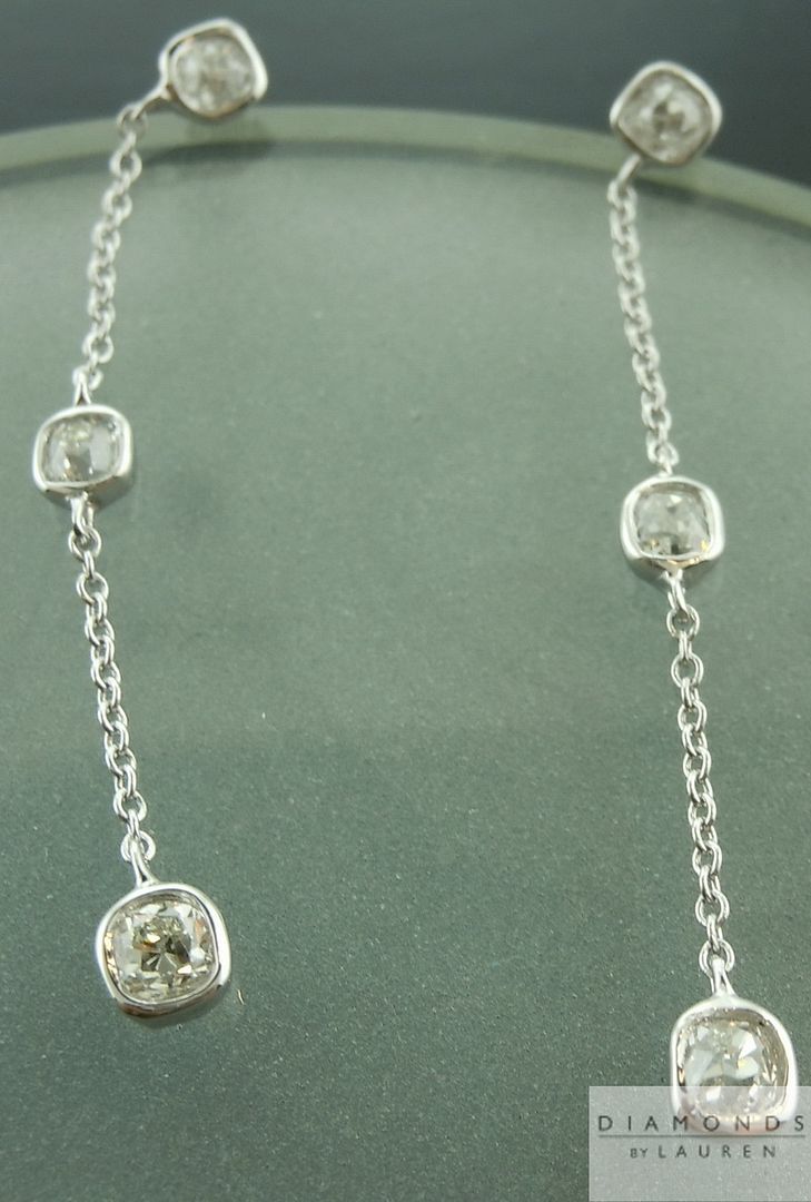 old mine brilliant diamond earrings