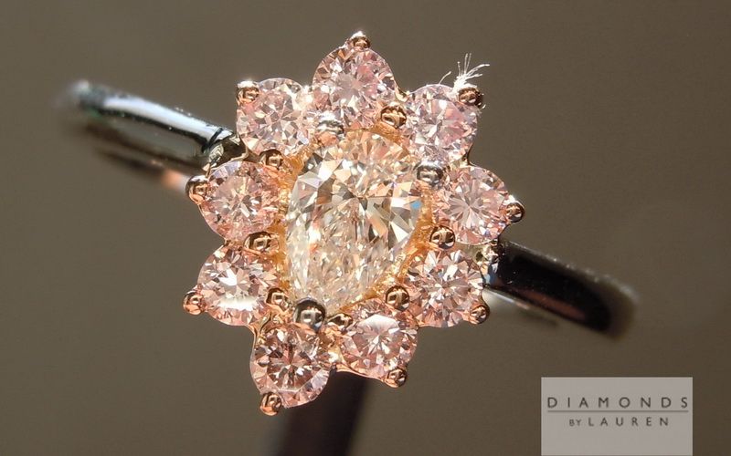 pink diamond ring