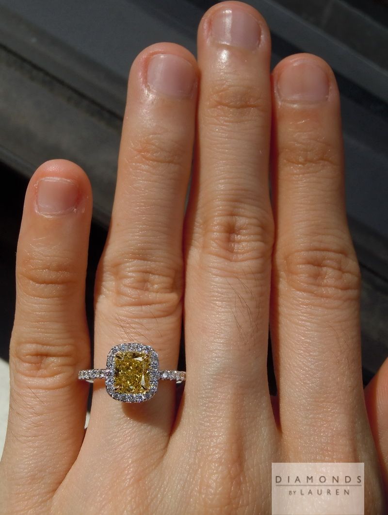 diamond halo ring